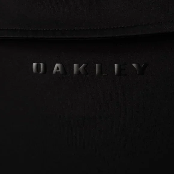 Oakley HydroLix Black Orange Striped Polo (L) ⛳️ - Picture 6 of 14